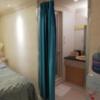 HOTEL GRAN HILL(豊島区/ラブホテル)の写真『605号室 カーテンで浴室の方が仕切りができる』by ところてんえもん