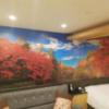ホテル 彩(大田区/ラブホテル)の写真『302号室  壁一面紅葉の壁紙』by ところてんえもん
