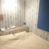 ホテル ムーンパティオ(豊島区/ラブホテル)の写真『1261号室　ベッドのヘッド（音楽等の操作パネルはなし）』by クロセ