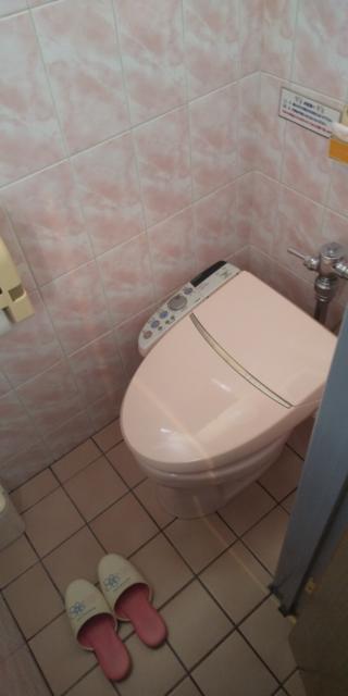 ホテル 愛(台東区/ラブホテル)の写真『301号室のトイレ【温水シャワー付】』by おこ