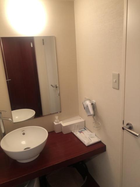 ヒルズホテル五反田(品川区/ラブホテル)の写真『406号室、洗面所』by かとう茨城47