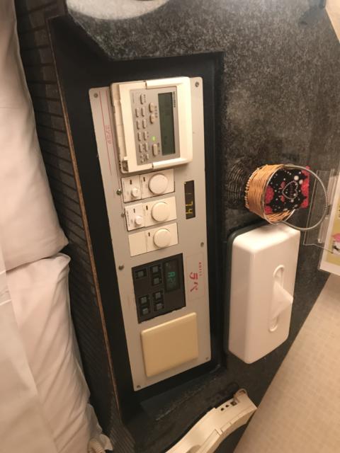 ホテル ラペ(沼津市/ラブホテル)の写真『101号室　ベッド上部』by まさおJリーグカレーよ