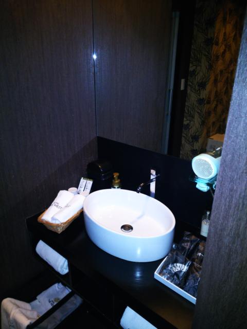 HOTEL ザ・ウエスト(八王子市/ラブホテル)の写真『101号室・洗面』by 郷ひろし（運営スタッフ）