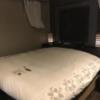 ホテルバリアンリゾートなんば道頓堀店(大阪市/ラブホテル)の写真『621号室のベッドです。ダブルベットでめちゃくちゃゆったりできました。』by PINK SCORPION
