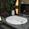 HOTEL GRASSINO URBAN RESORT(立川市/ラブホテル)の写真『402号室　露天風呂』by 140キロの坊主