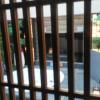 HOTEL GRASSINO URBAN RESORT(立川市/ラブホテル)の写真『402号室　洗面所から見た露天風呂』by 140キロの坊主