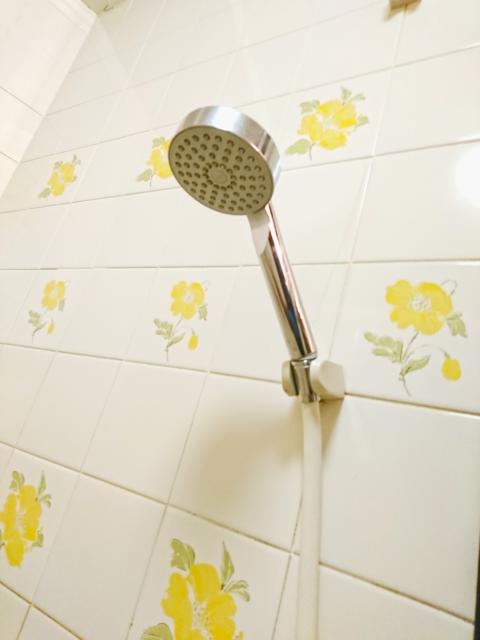 ホテル ナポリ(豊島区/ラブホテル)の写真『403号室の風呂のシャワーヘッド』by fooo