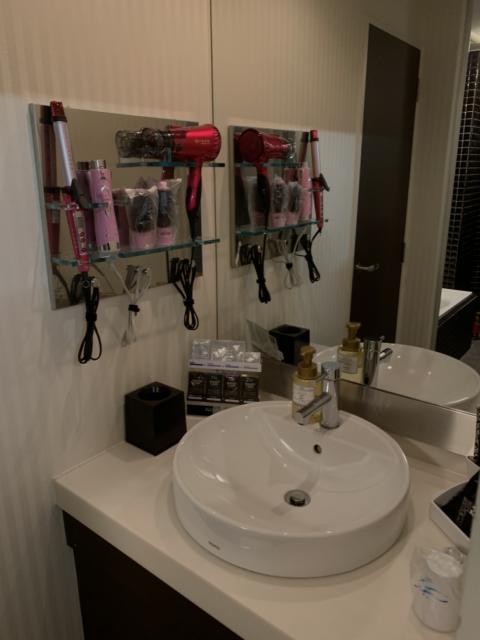 HOTEL ALL-INN G（オールインジー）(豊島区/ラブホテル)の写真『805号室の洗面台』by miffy.GTI