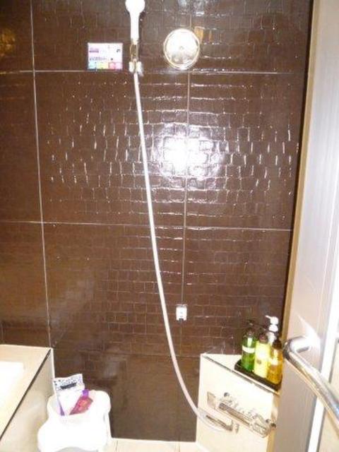 HOTEL Beat WAVE（ビートウェーブ）(渋谷区/ラブホテル)の写真『502号室（シャワー部分。ヘッドは壁向き）』by 格付屋