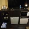 HOTEL COCO BALI（ココバリ）(渋谷区/ラブホテル)の写真『403号室 　テレビ棚&amp;各種設備』by ところてんえもん
