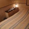 キャメルイン(立川市/ラブホテル)の写真『111号室、ベッドと電話機とゴム(^o^;)』by ビデ三郎