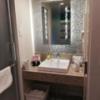HOTEL P-DOOR（ホテルピードア）(台東区/ラブホテル)の写真『401号室　洗面所』by ところてんえもん