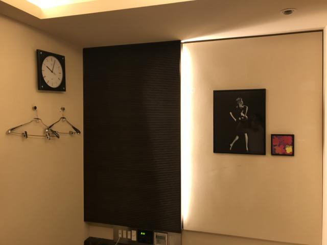 HOTEL ROY（ロイ）(横浜市南区/ラブホテル)の写真『（604号室）部屋の壁。スッキリしつつハンガーなど実用的な感じです。』by こーめー