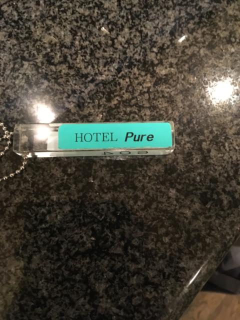 ホテル ピュア(大田区/ラブホテル)の写真『入室時に渡された鍵の無いバー』by 林 寅之助