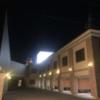 ホテル ポプリン(羽島市/ラブホテル)の写真『夜の外観』by まさおJリーグカレーよ