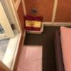 ホテル 日光(台東区/ラブホテル)の写真『301号室 ベッドの足元にお風呂場とトイレ そしてタオル類』by みこすりはん