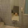 キャメルイン(立川市/ラブホテル)の写真『511号室、風呂場のシャワー。鏡に写っているのはマットです』by ビデ三郎