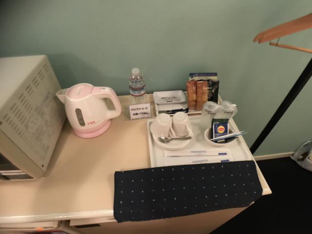 ホテル JD(浜松市/ラブホテル)の写真『205号室 無料のコーヒーとお茶のセット』by ま〜も〜る〜