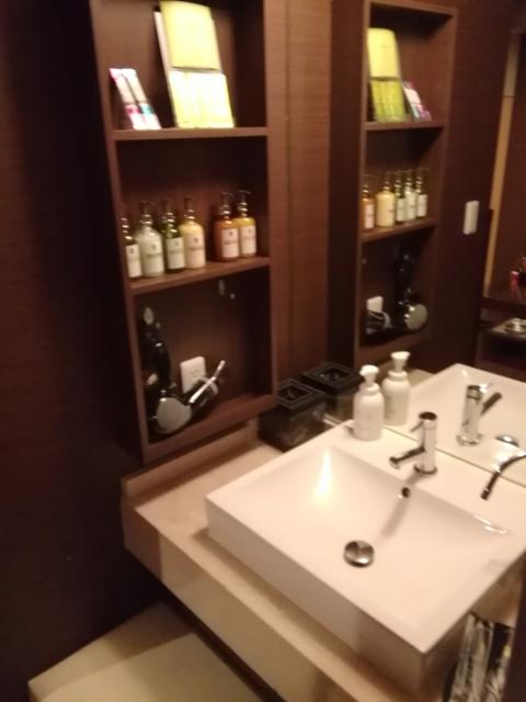 ホテル ニューヨーク(横浜市鶴見区/ラブホテル)の写真『202号室利用。洗面所です。アメニティが豊富でした。』by キジ