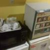 HOTEL RIO（リオ）(新宿区/ラブホテル)の写真『406号室　レンジ、冷蔵庫、大人の玩具の自販機』by 上戸 信二