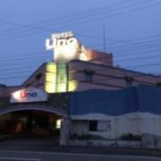 HOTEL Uno（ウノ）(宮崎市/ラブホテル)の写真『夜の外観』by サトナカ