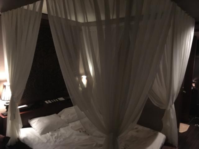 HOTEL Bali An Resort　新宿アイランド店(新宿区/ラブホテル)の写真『426号室、天蓋付きベッド』by 付属スキー