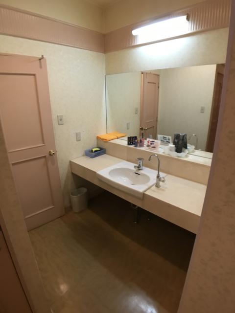 ア・プレスト(浜松市/ラブホテル)の写真『15号室 2F洗面所』by ま〜も〜る〜