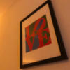 HOTEL DUO（デュオ）(墨田区/ラブホテル)の写真『201号室、壁のアート』by なんでここに…！？