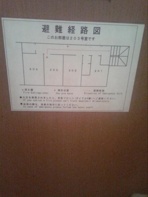 レンタルルーム サンガ(横浜市中区/ラブホテル)の写真『２階のフロアマップ』by セイムス
