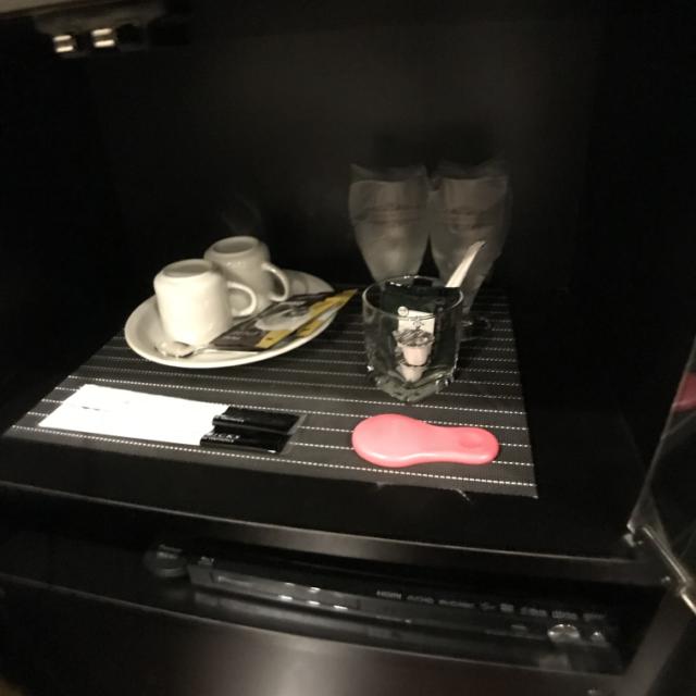HOTEL アスタプロント(浜松市/ラブホテル)の写真『212号室 ティセット&amp;グラス』by ま〜も〜る〜