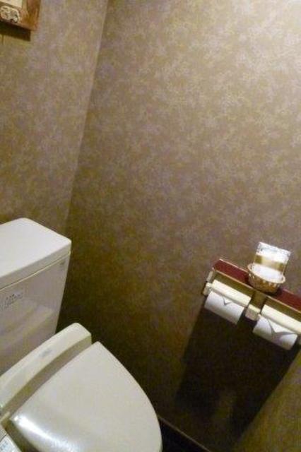 Asian P-Door(アジアンピードア)(台東区/ラブホテル)の写真『502号室（トイレはTOTO製ウォシュレット。絵もありおしゃれ空間です）』by 格付屋