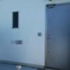 デザイナーズホテルR(小田原市/ラブホテル)の写真『1号室利用。部屋の入口です。質素でいかにもデザイナー風です。』by キジ