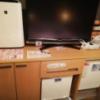 KSEA（ケセア）(松戸市/ラブホテル)の写真『401号室　テレビ棚等』by ところてんえもん