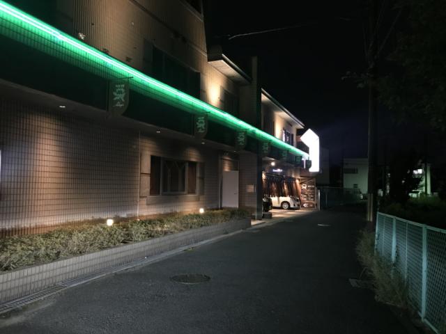 MYTH ADAGIO(アダージョ)(堺市堺区/ラブホテル)の写真『夜の外観』by まさおJリーグカレーよ