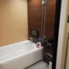 The calm hotel tokyo GOTANDA(品川区/ラブホテル)の写真『201号室　浴室』by ところてんえもん