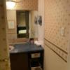 HOTEL ノースライン(北上市/ラブホテル)の写真『110号室 洗面台』by hummerjack