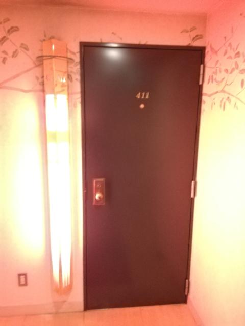 HOTEL WILL RESORT（ウィルリゾート）鎌倉(鎌倉市/ラブホテル)の写真『411号室利用19.11。部屋入口ドアですが、取っ手や鍵穴が古いです。』by キジ