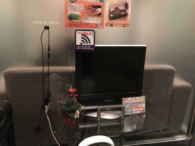 K Slit（ケイスリット）(船橋市/ラブホテル)の写真『410号室　テレビ』by まさおJリーグカレーよ