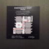 UTILITY HOTEL COOJU（クージュ）(川越市/ラブホテル)の写真『302号室避難経路図』by 情報屋Ｘ