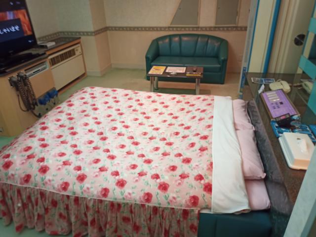 ル・サンチェ富里(富里市/ラブホテル)の写真『505号室　ベッド』by かーたー