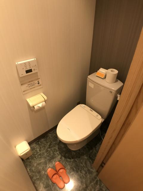 ホテル101(浜松市/ラブホテル)の写真『05号室 トイレ』by ま〜も〜る〜