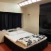 HOTEL ALLY（アリー）(大阪市/ラブホテル)の写真『406号室のベッド　セミダブルくらい』by PINK SCORPION