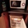 HOTEL HEVEN(ヘブン)(横浜市鶴見区/ラブホテル)の写真『205号室利用(20.1)冷蔵庫、電子レンジ、水は2本無料。』by キジ