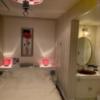 シャトン(新宿区/ラブホテル)の写真『105号室、ベッドと洗面台』by isam090