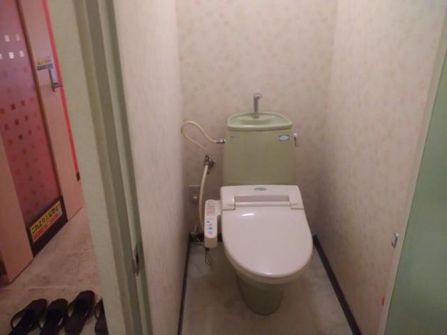 タウンホテル(岡山市/ラブホテル)の写真『401号室 トイレ』by シンドウ