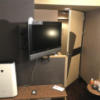 HOTEL Le Club（ホテルルクラブ）(台東区/ラブホテル)の写真『405号室、テレビ台』by なんでここに…！？
