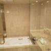 HOTEL　D(名古屋市北区/ラブホテル)の写真『307号室浴室　洗面台よりガラス扉で見えるようになっている』by 洋平君