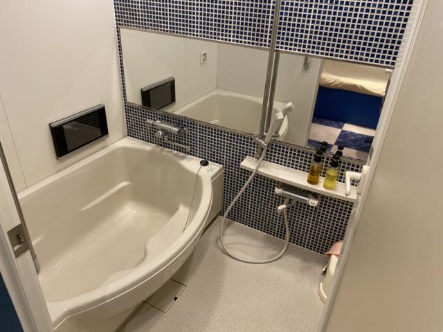 ホテル メープル(豊島区/ラブホテル)の写真『202号室 浴室』by OKA1012