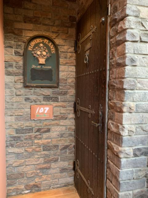 クイーンズタウン(横浜市緑区/ラブホテル)の写真『107号室の出入口』by miffy.GTI