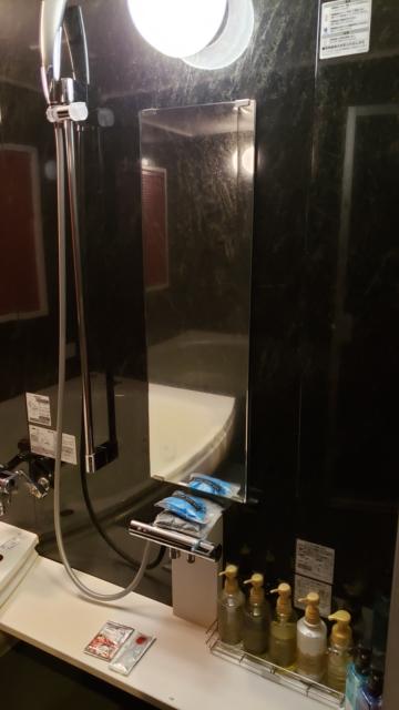 AtoZ諏訪インター店(諏訪市/ラブホテル)の写真『508(Cクラス)浴室シャワー周り』by 折口 直公